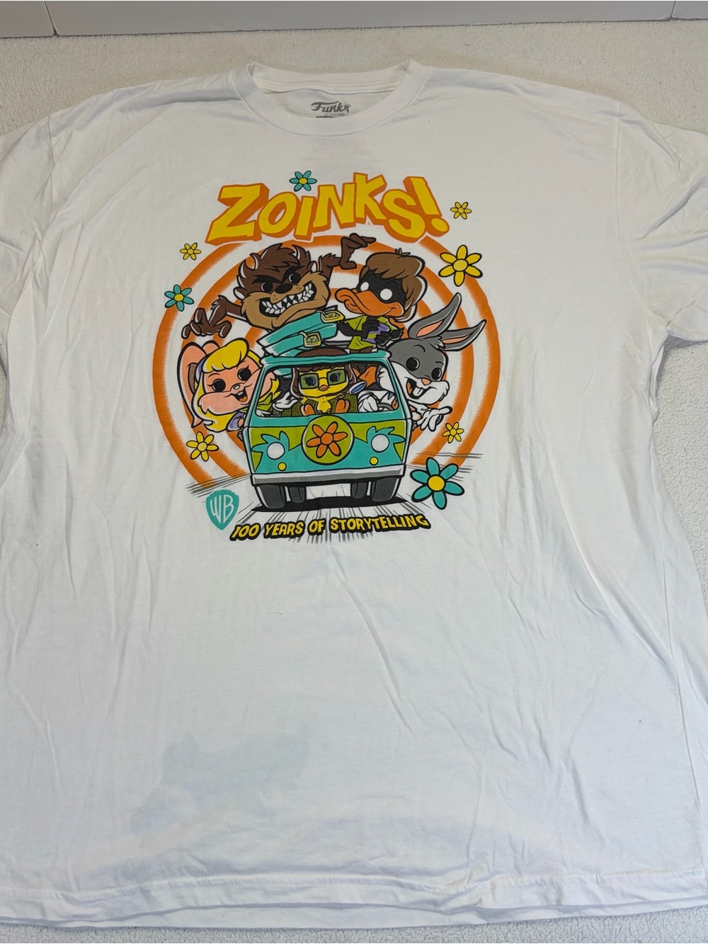 Funko Warner Bros Looney Tunes Scooby Doo T-Shirt 2XL
